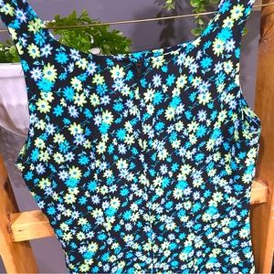 Vintage Floral Scarlet Brand Dress